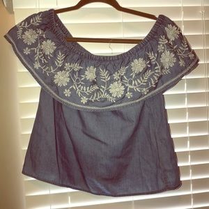 Off the shoulder top